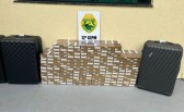 Polícia Militar apreende cigarros contrabandeados