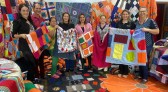 Clubes de Mães produzem tapetes e colchas para CMEIs