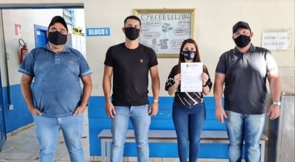 Vereadores do PSD de Santo Antonio do Sudoeste viabilizam equipamentos para colégios