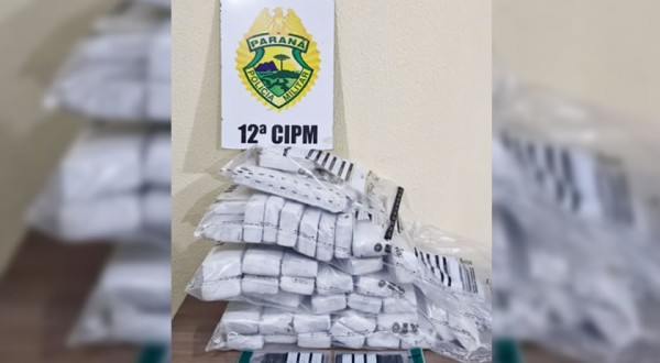 Perseguição termina com carro capotado e mais de 31 kg de maconha apreendidos em Palmas
