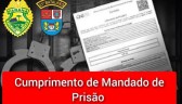 Homem condenado a mais de 22 anos de prisão é capturado pela PM
