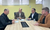 Vereadores de Beltrão e secretário municipal cumprem agenda em Curitiba