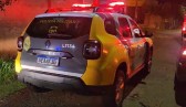 Polícia Militar apreende arma de fogo e drogas em bar de Francisco Beltrão; menor é apreendido
