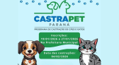 Município abre inscrições para castração gratuita de cães e gatos