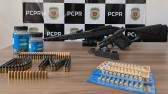 Armas e munições são apreendidos após cumprimento de mandado de busca e apreensão
