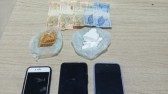 BPFRON preende cocaína e crack durante abordagem no centro da cidade