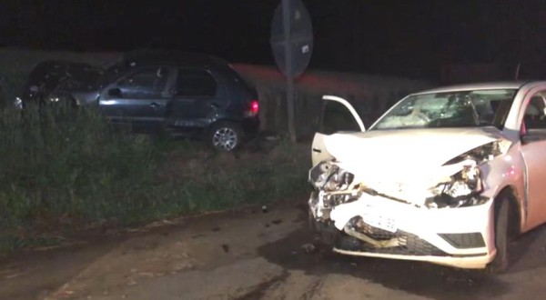 Três pessoas ficam feridas em grave acidente em Beltrão