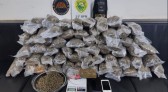 ROTAM apreende mais de 20 Kg de maconha em abordagem