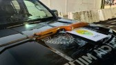 Polícia Militar encontra arma escondida em monte de entulho após denúncia