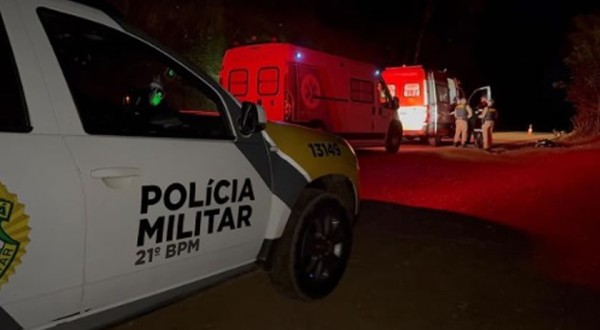 Homem morre após colisão entre carro e moto na PR-884 em Renascença