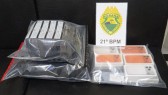 Polícia apreende celulares e medicamentos contrabandeados