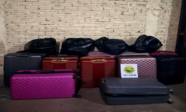 ROTAM apreende mais de mil maços de cigarros contrabandeados em Cantagalo
