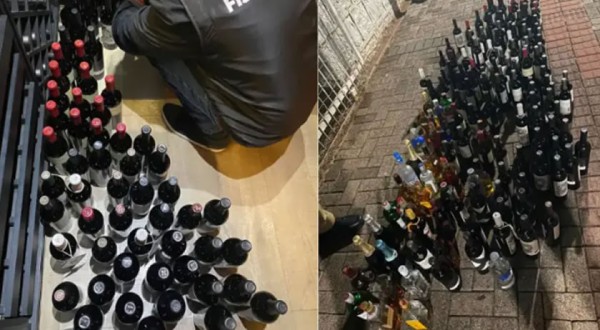Ação integrada apreende 150 garrafas de bebidas irregulares