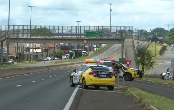 PR-445 entre Londrina e Cambé é bloqueada por suspeita de bomba