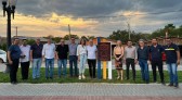 Cleber inaugura praça no Terra Nossa