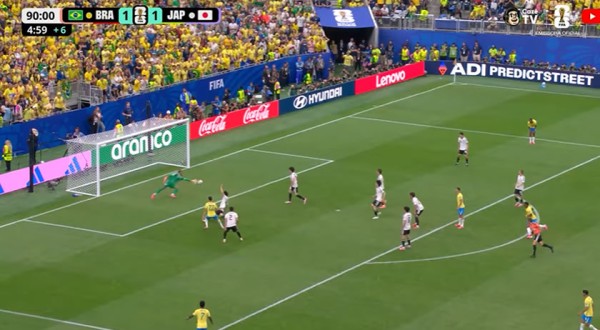 Brasil vira sobre Japão e avança às oitavas da Copa