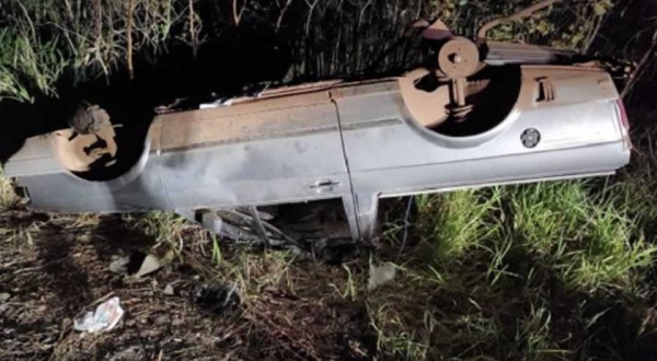Carro furtado em Saudades é localizado desmontado em Descanso