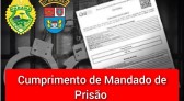 Homem com mandado por tráfico de drogas é preso pela PM no bairro Pinheirinho