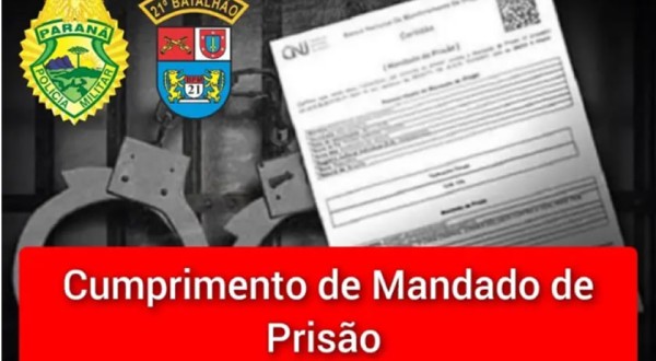 Homem com mandado por tráfico de drogas é preso pela PM no bairro Pinheirinho