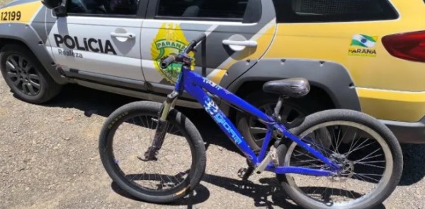 Polícia Militar prende autor e recupera bicicleta furtada