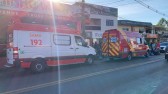 Homem sofre suspeita de fratura após colisão entre carro e moto em Dois Vizinhos