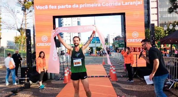 A 1ª Corrida Laranja foi uma grande confraternização