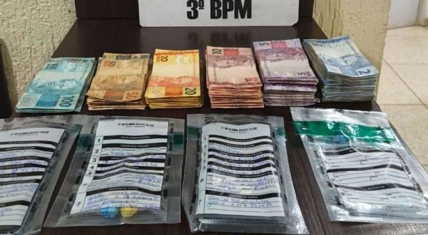 ROCAM prende casal por tráfico de drogas no bairro Alvorada