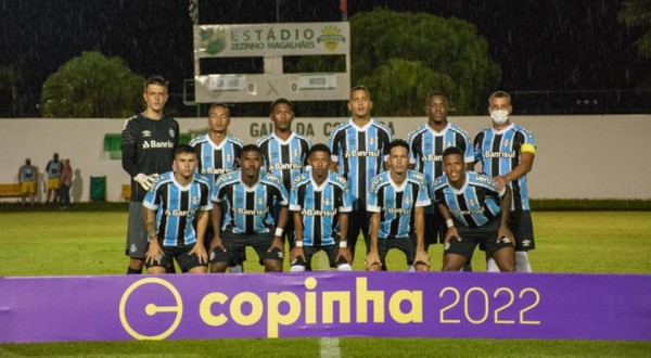 Grêmio vence o Mixto e assume a liderança do Grupo 10 da Copinha