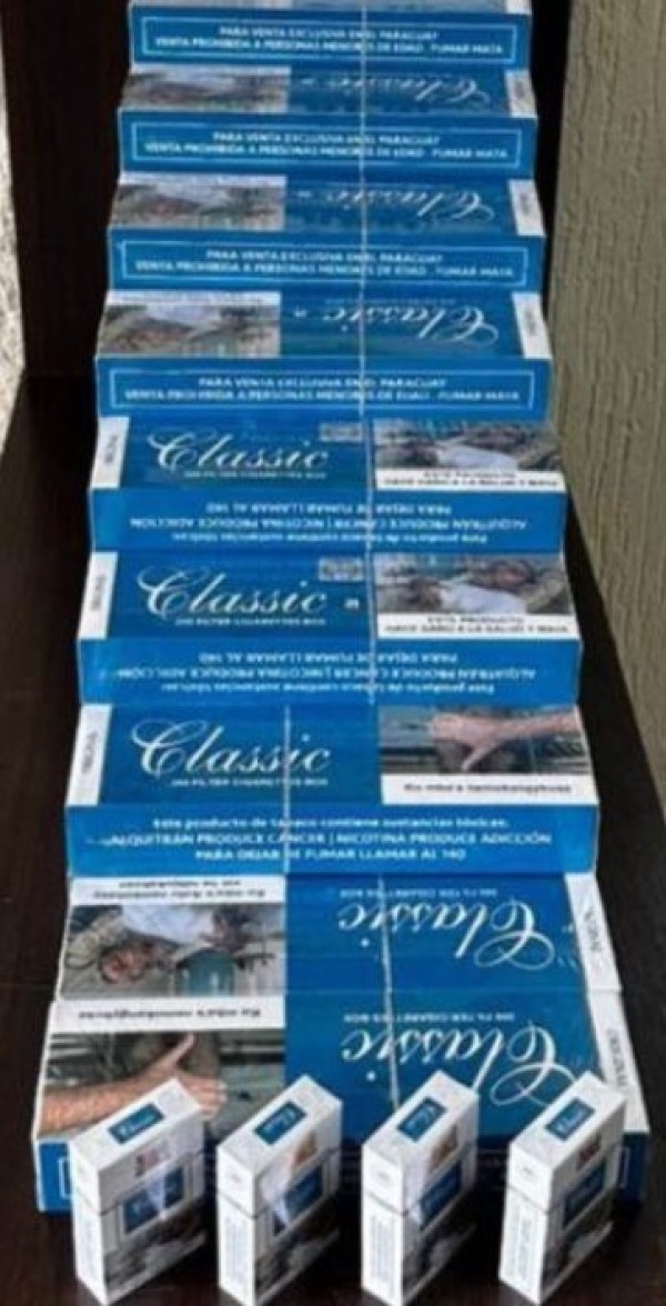 Polícia Militar apreende cigarros de origem estrangeira