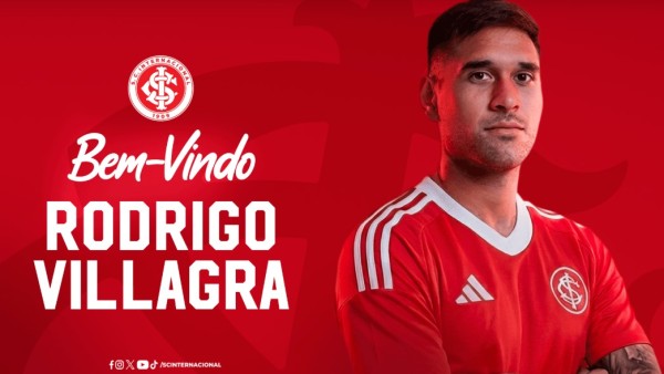 Villagra é o novo reforço do inter