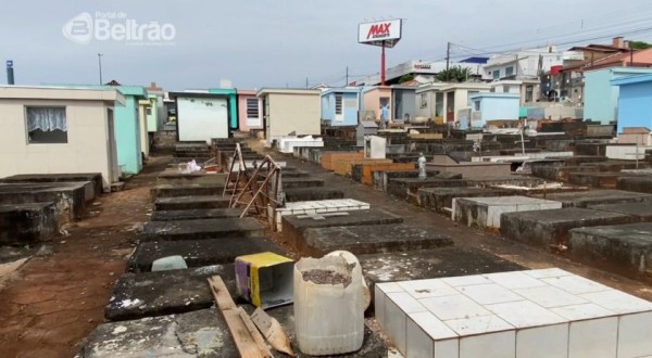 Termina hoje prazo para obras nos cemitérios de Beltrão