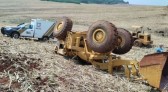Homem morre em acidente com máquina agrícola