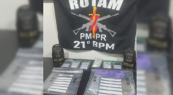 ROTAM prende quatro pessoas e apreende drogas durante cumprimento de mandados da Operação Balcão
