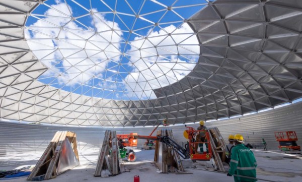 Sanepar constrói o maior reservatório em aço da América Latina