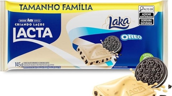 Anvisa recolhe lote de chocolate Laka por problema na embalagem