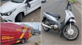Motociclista sofre ferimentos em colisão registrada na região da Cidade Norte