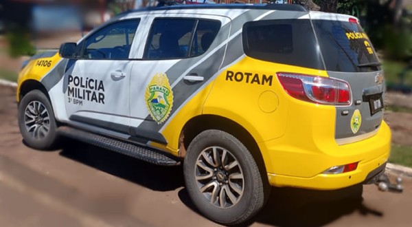PM apreende 16 botijões de gás contrabandeado em Ampére