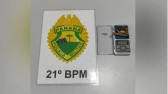 Após receber denúncia, PM flagra homem com maconha na praça do bairro Vila Nova