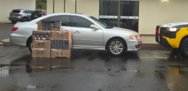 Homem é preso com carga de cigarros eletrônicos contrabandeados