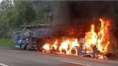 Passageiro se tranca no banheiro e provoca incêndio em ônibus