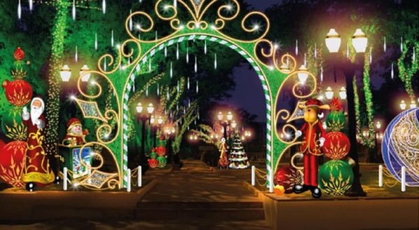 Francisco Beltrão  inicia nesta sexta-feira o Natal de Estrelas com chegada do Papai Noel