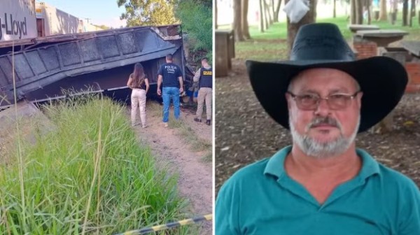 Caminhoneiro morre em acidente com trem no Paraná