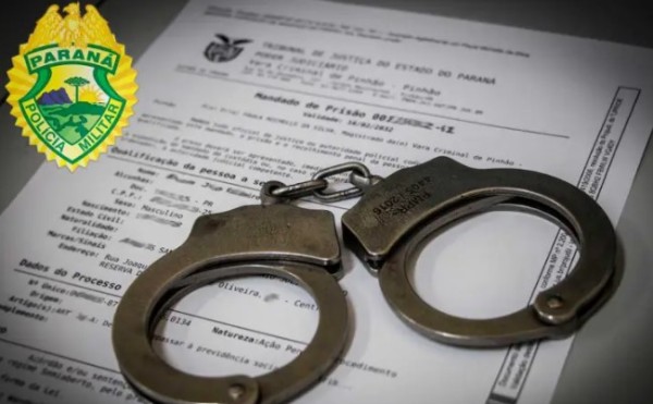 Homem é preso pela ROCAM durante cumprimento de mandado de prisão