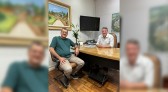 Prefeito e futuro Prefeito discutem transição de Governo