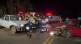 Grave acidente deixa quatro feridos em Francisco Beltrão