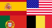 Espanha e Portugal, EUA e Bélgica jogam hoje pelas oitavas da Copa