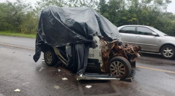 Identificadas as três vítimas do grave acidente na BR-163