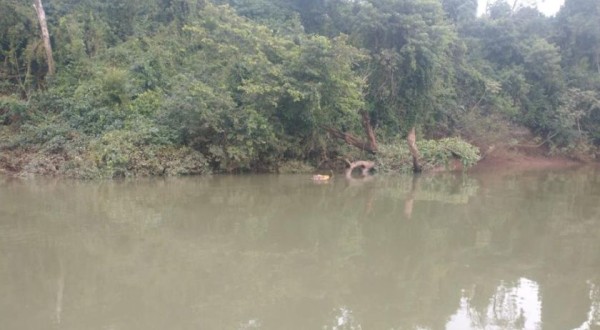 Corpo de Bombeiros de Capanema localiza corpo de homem que estava desaparecido no Rio Iguaçu