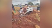 Homem tem perna arrancada em grave acidente