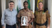 Prefeito Cleber se reúne com o Comandante-Geral da PM